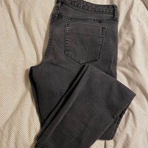 Mossimo faded black skinny jeans